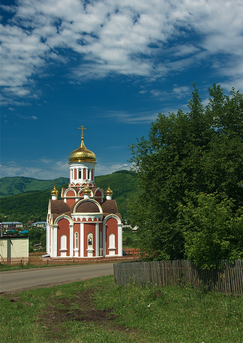 Бийская епархия - Храм святителя Николая Чудотворца села Солонешное