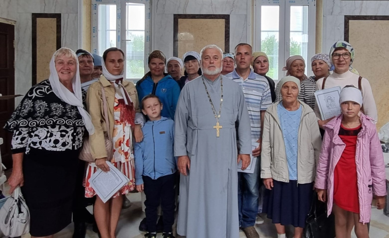 Паломническая группа Казанского храма города Бийска посетила село Алтайское 