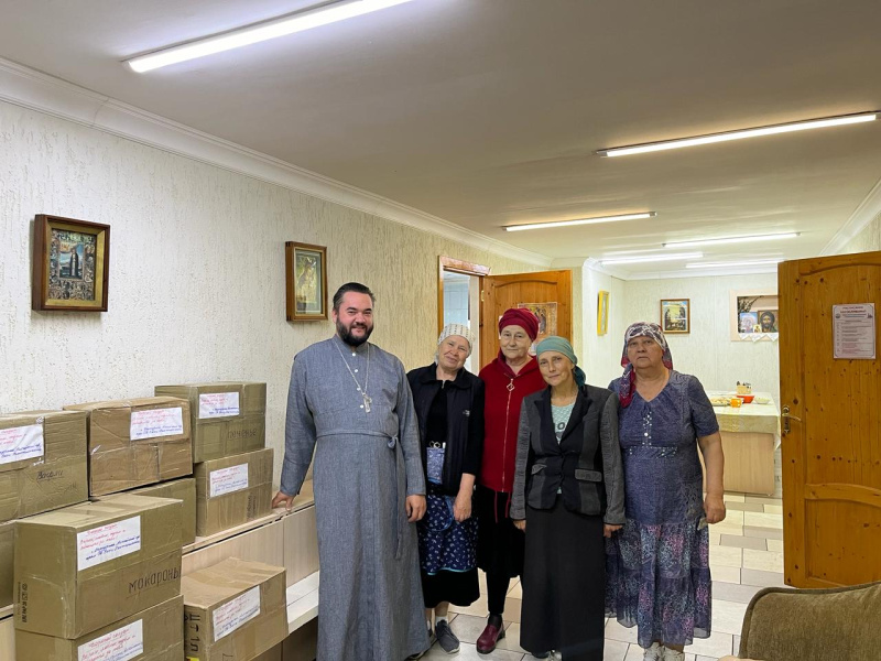 Из Пантелеимоновского собора города Белокурихи отправлена гуманитарная помощь бойцам СВО
