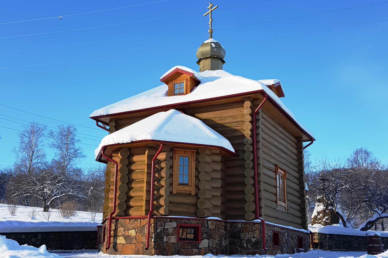 Храм святителя Николая Чудотворца поселка Басаргино Алтайского района