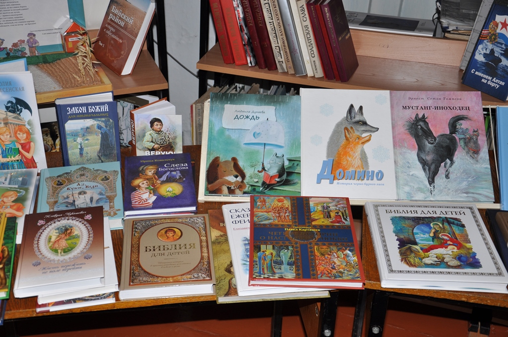 В Сростках стартовал заключительный этап благотворительной книжной акции