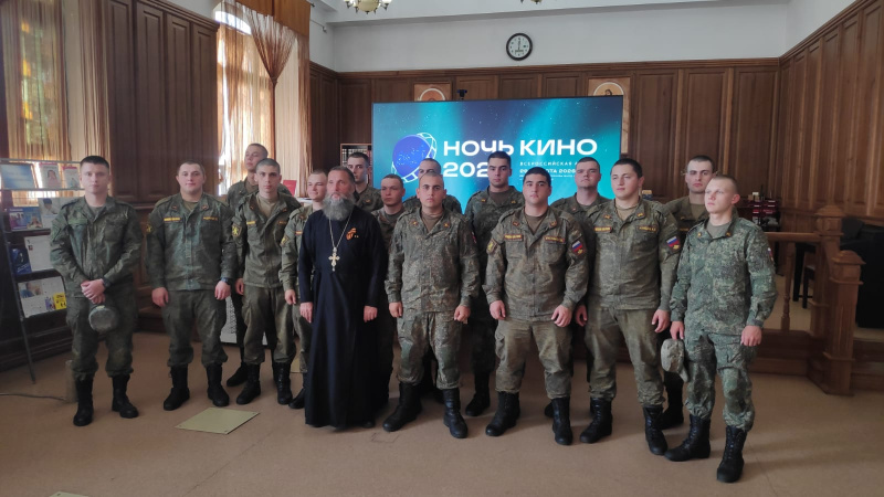 Руководитель отдела по взаимодействию с вооруженными силами и правоохранительными органами организовал для военнослужащих мероприятие, посвященное дню празднования иконы «Спас Нерукотворный»