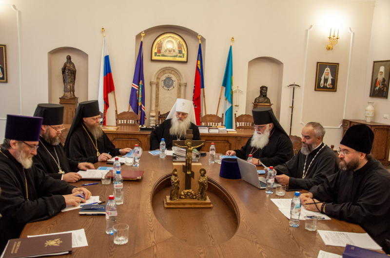 Состоялось заседание Архиерейского совета Алтайской митрополии