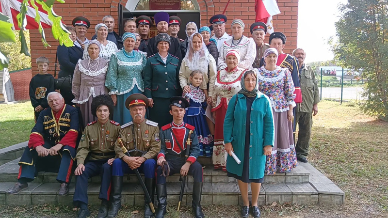 В храме Антония и Феодосия Печерских села Антоньевка прошло приведение к присяге казаков 
