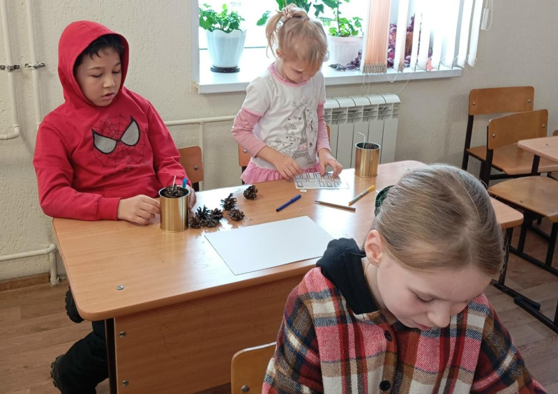 В воскресной школе при Успенском кафедральном соборе города Бийска состоялось образовательное мероприятие