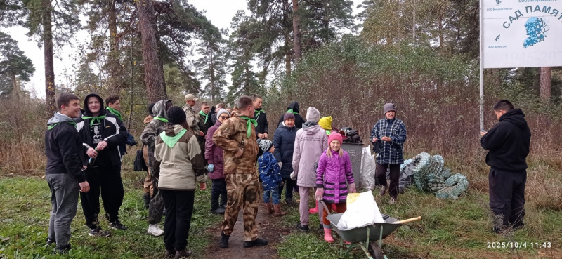 Прихожане храма Покрова Пресвятой Богородицы города Бийска приняли участие в экологической акции 