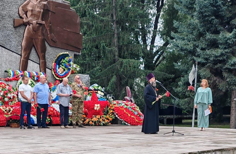 Руководитель отдела по взаимодействию с вооруженными силами и правоохранительными органами принял участие в праздновании Дня ВДВ в городе Бийске  