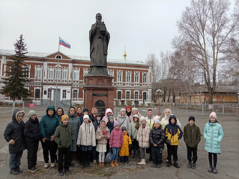 На Бийском архиерейском подворье прошёл квест для воспитанников детских воскресных школ «Апостол Алтая»