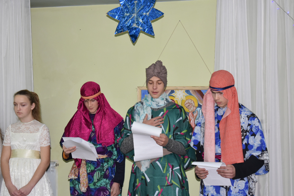 7 января в храме Успения Пресвятой Богородицы села Новиково, Бийского района, состоялся Рождественский концерт детской воскресной школы