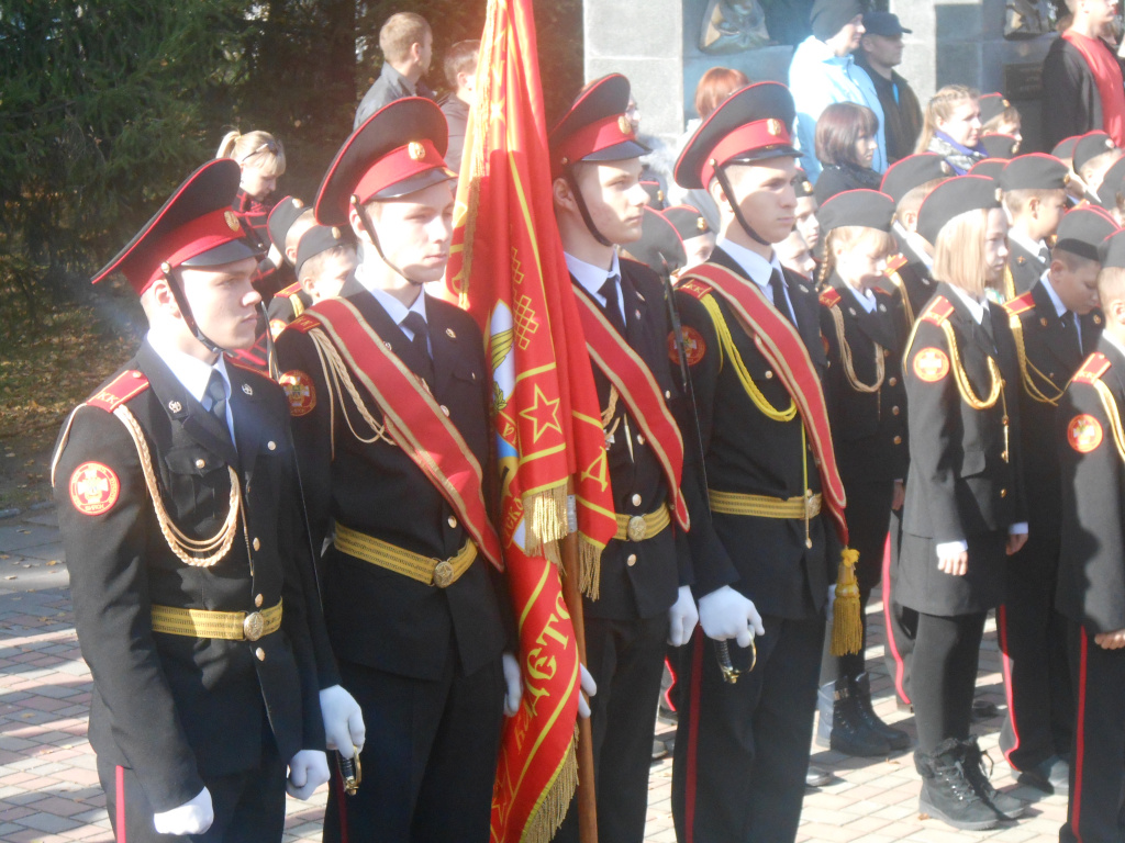 День учителя в кадетской школе города Бийска