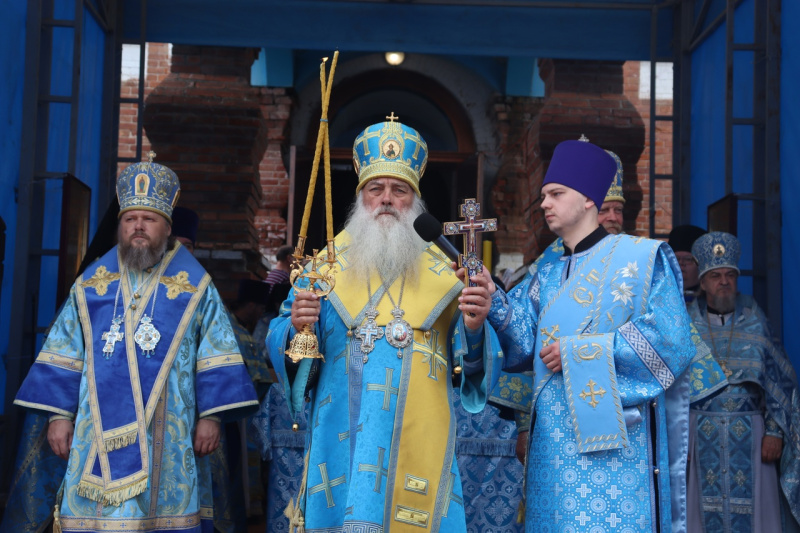 Епископ Серафим принял участие в праздновании в честь Коробейниковской иконы Божией Матери 