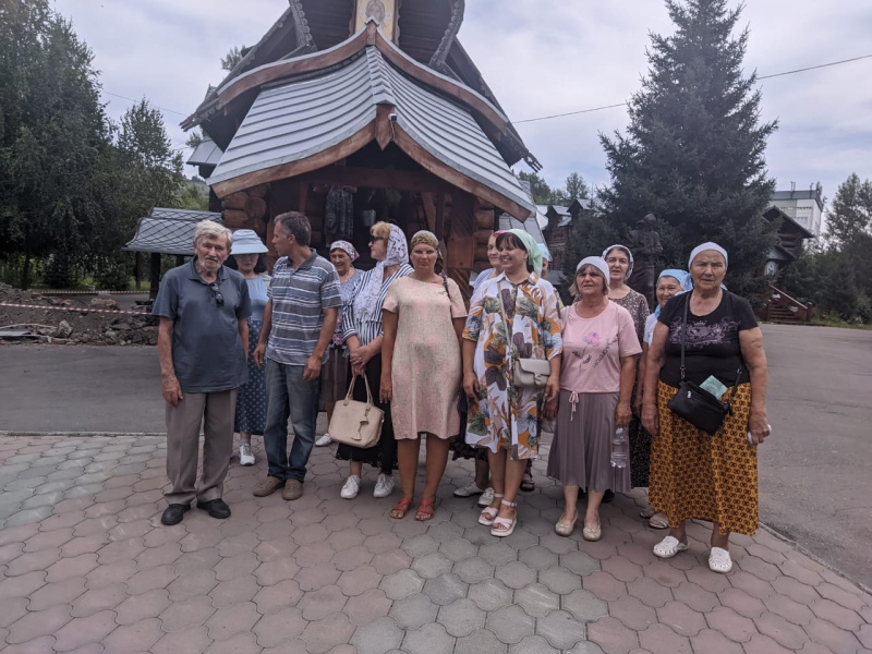 Прихожане Казанского храма города Бийска совершили паломническую поездку в Горноалтайскую епархию 