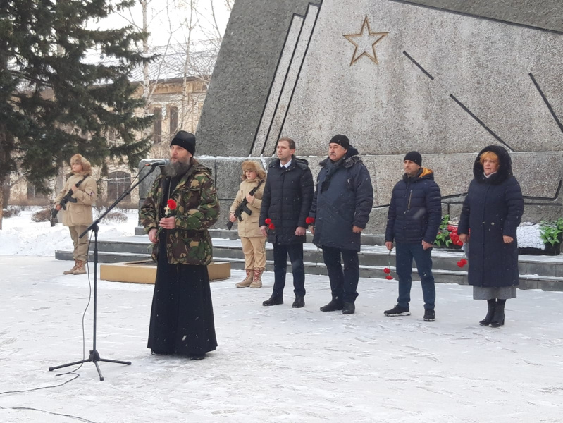 Руководитель отдела по взаимодействию с вооружёнными силами и правоохранительными органами принял участие в чествовании Дня неизвестного солдата