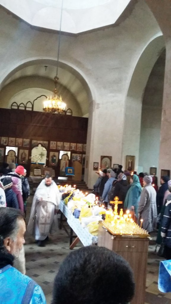 Димитриевская родительская суббота в Покровском храме города Бийска (Заречье)
