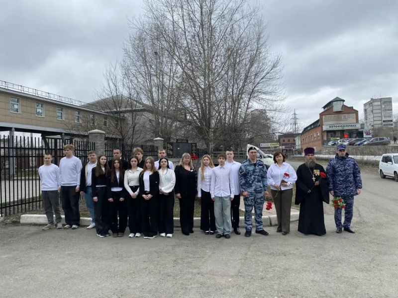 Руководитель отдела по взаимодействию с вооруженными силами и правоохранительными органами принял участие в памятной акции в День единых действий 