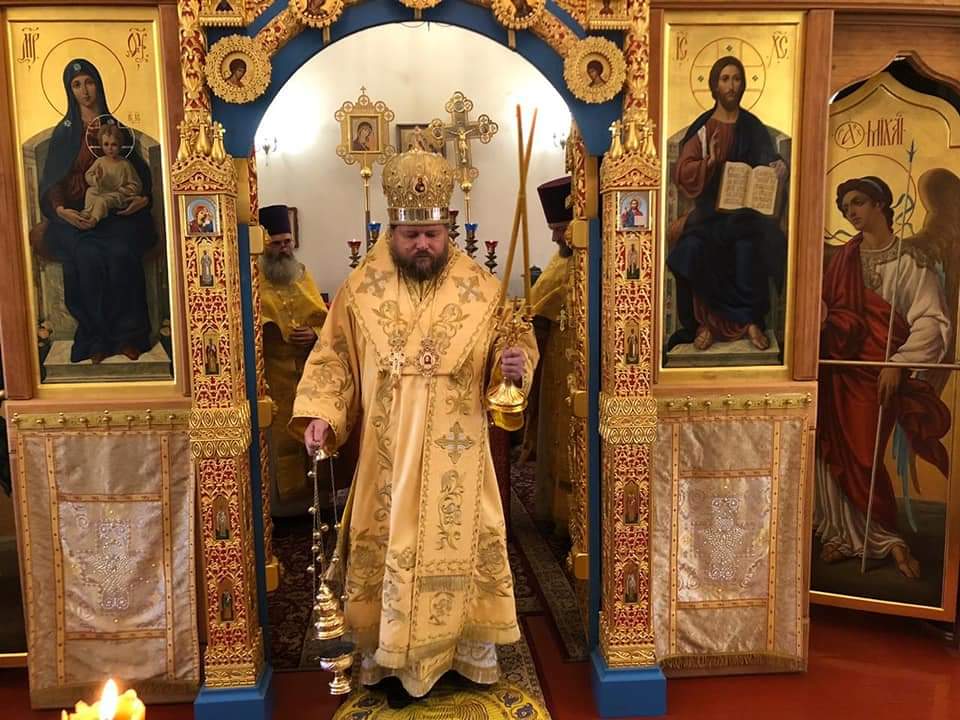 Архиерейское богослужение в Новотырышкино 