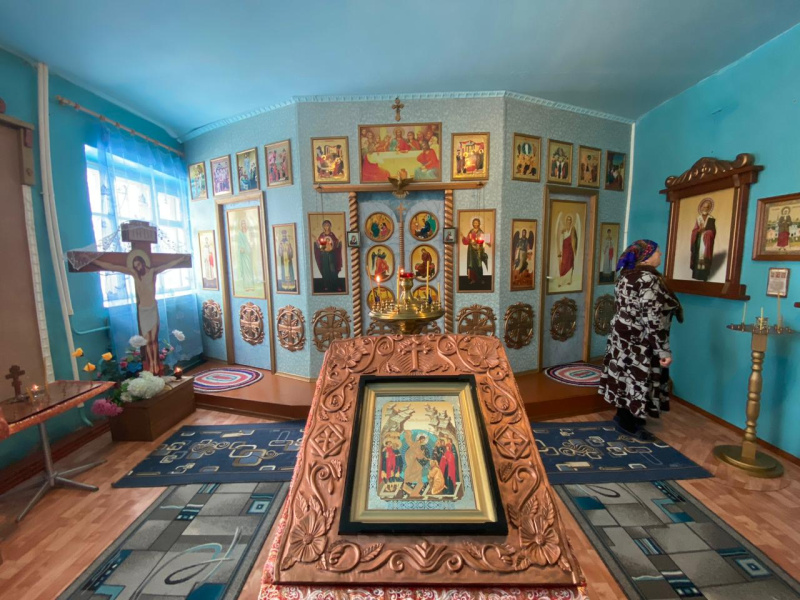 Молитвенное помещение в честь пророка Божия Илии села Новая Чемровка Зонального района