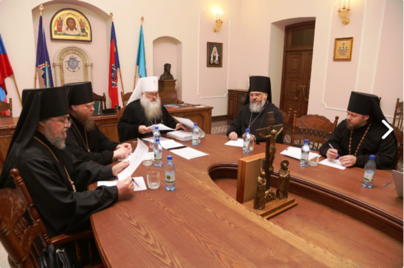 Епископ Серафим принял участие в Архиерейском совете Алтайской митрополии