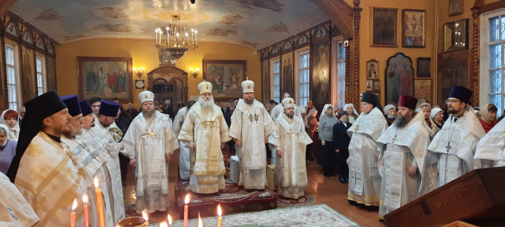 Епископ Серафим принял участие в торжествах юбилейного престольного праздника кафедрального храма Рубцовской епархии