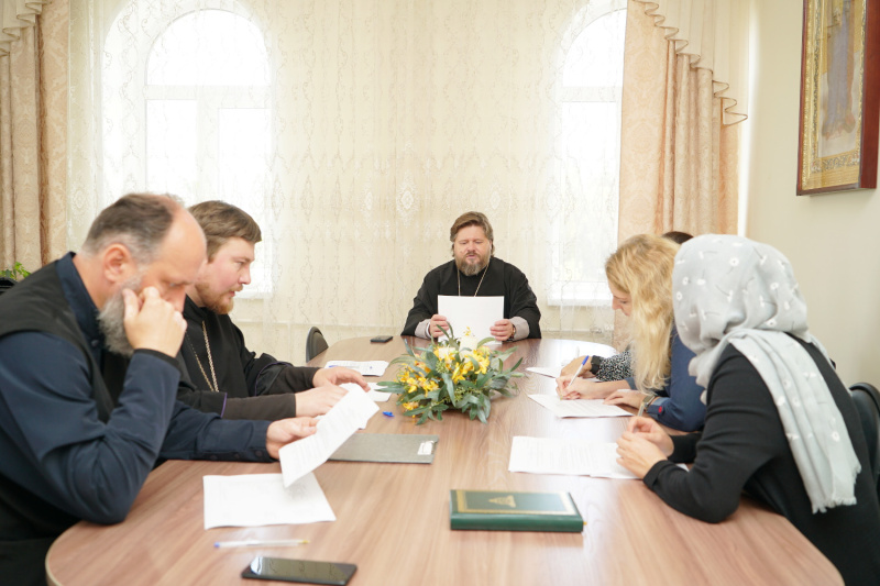 В Бийской епархии состоялось заседание Оргкомитета III Свято-Покровских образовательных чтений