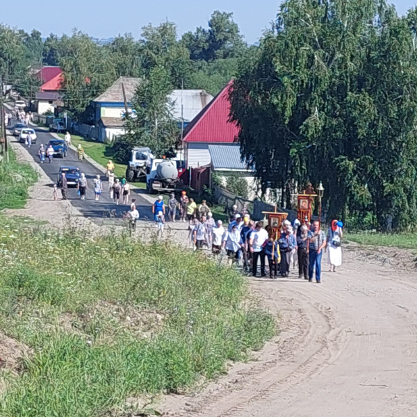 В селе Усятское прошел престольный праздник 