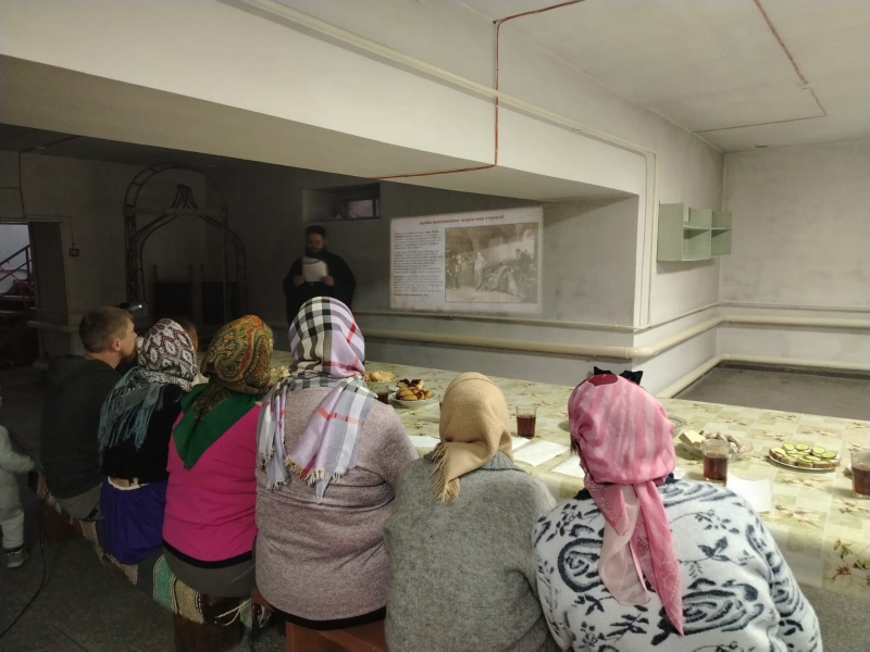 В храме Богоявления Господня села Соколово прошло мероприятие, посвященное Дню народного единства 