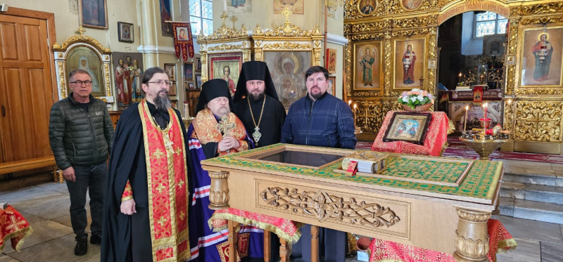 В Ишимской епархии встретили мощи преподобного Макария Алтайского