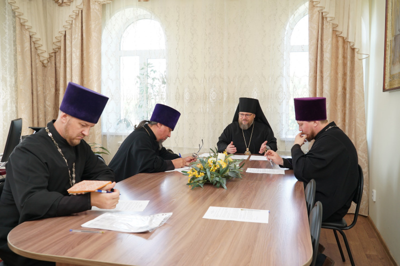 В Бийской епархии состоялся Епархиальный совет