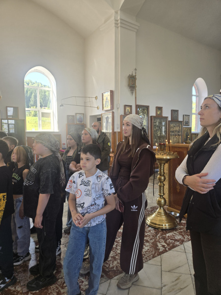 В Пантелеимоновском соборе города Белокурихи прошла экскурсия для школьников  