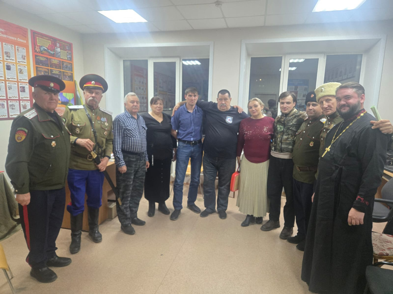 Помощник руководителя отдела по взаимодействию с казачеством принял участие в круге Белокурихинского казачьего отдела 