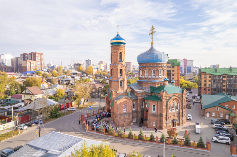 Епископ Серафим принял участие в торжественном праздновании Собора Алтайских святых 