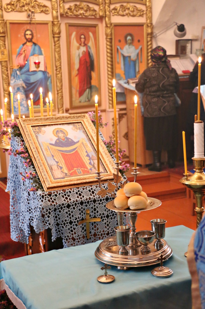 Всенощное Бдение в канун праздника Покрова Пресвятой Богородицы