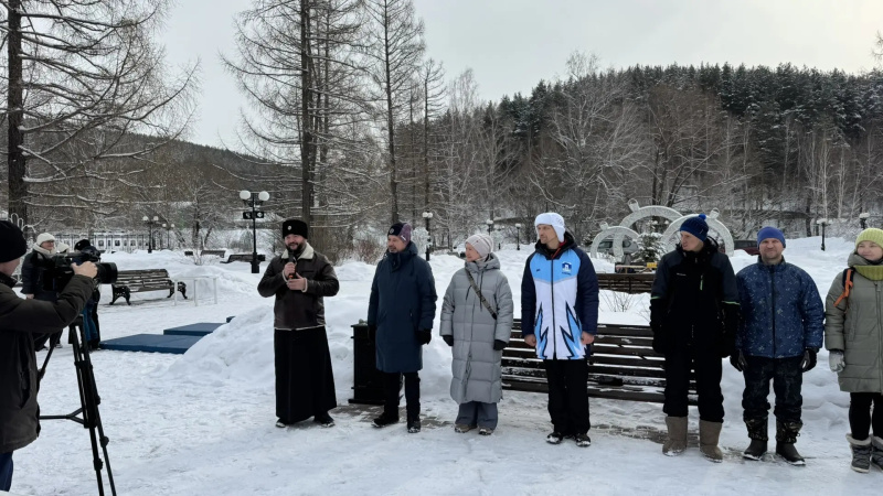 Приход Пантелеимоновского собора города Белокурихи принял участие в фестивале здорового образа жизни, посвященном Дню защитника Отечества