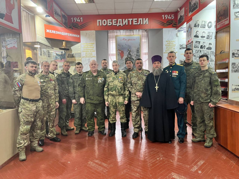 Руководитель отдела по взаимодействию с вооруженными силами и правоохранительными органами принял участие в открытии музейной экспозиции, посвященной участникам СВО 