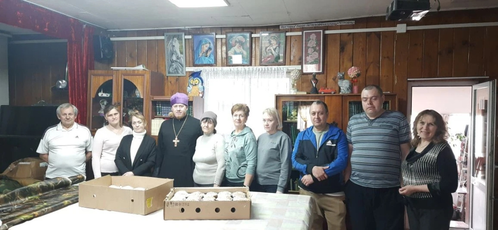 В понедельник Светлой седмицы руководитель отдела по работе с молодежью посетил ресурсный центр Алтайского краевого союза общественных организаций инвалидов 