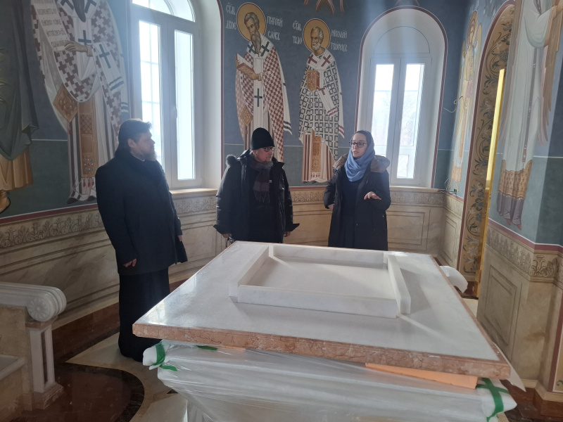 Епископ Серафим совершил рабочую поездку в село Алтайское 