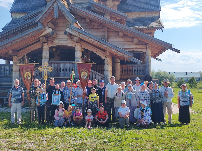 Крестный ход «Белокуриха – Коробейниково». День второй