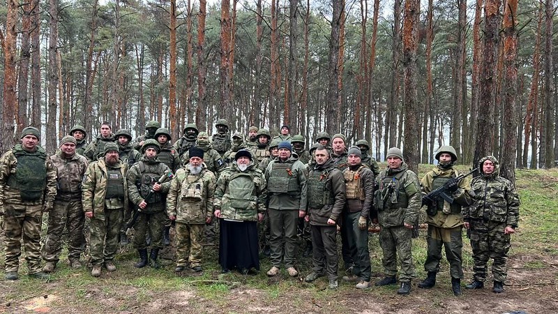 Председатель Синодального комитета по взаимодействию с казачеством митрополит Ставропольский и Невинномысский Кирилл посетил зону специальной военной операции