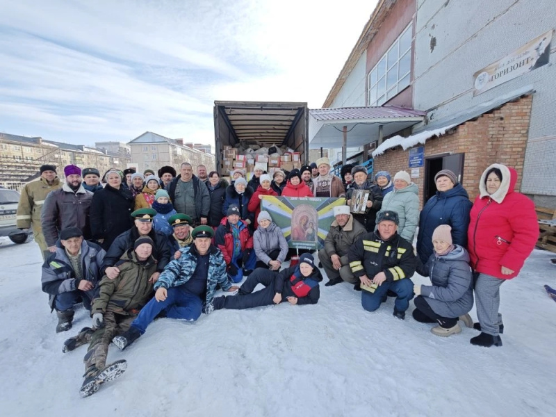 Благочинный Белокурихинского округа принял участие в сборе гуманитарной помощи бойцам СВО