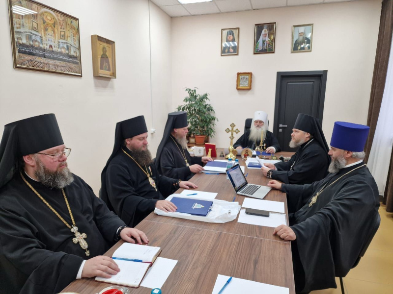 Епископ Серафим принял участие в заседании Архиерейского совета Алтайской митрополии