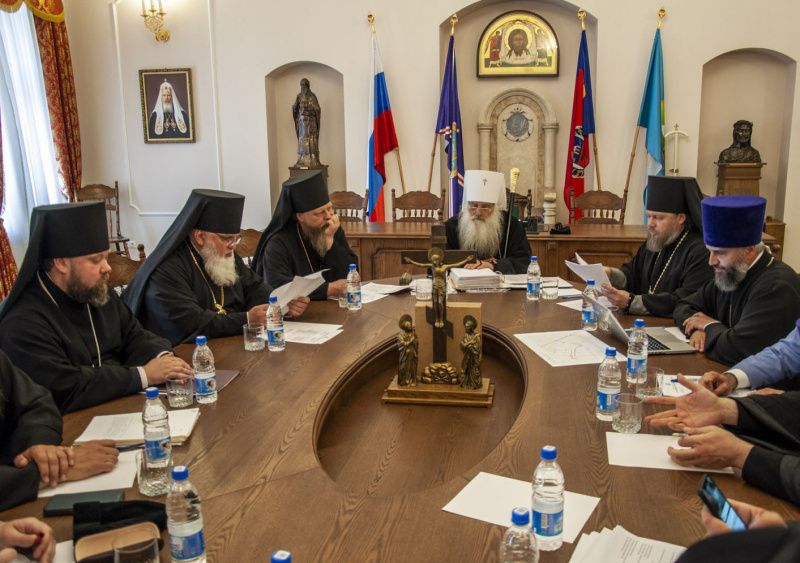 Заседание Архиерейского совета Алтайской митрополии