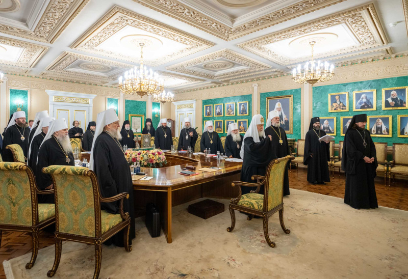Епископ Серафим принял участие в заседании Священного Синода Русской Православной Церкви