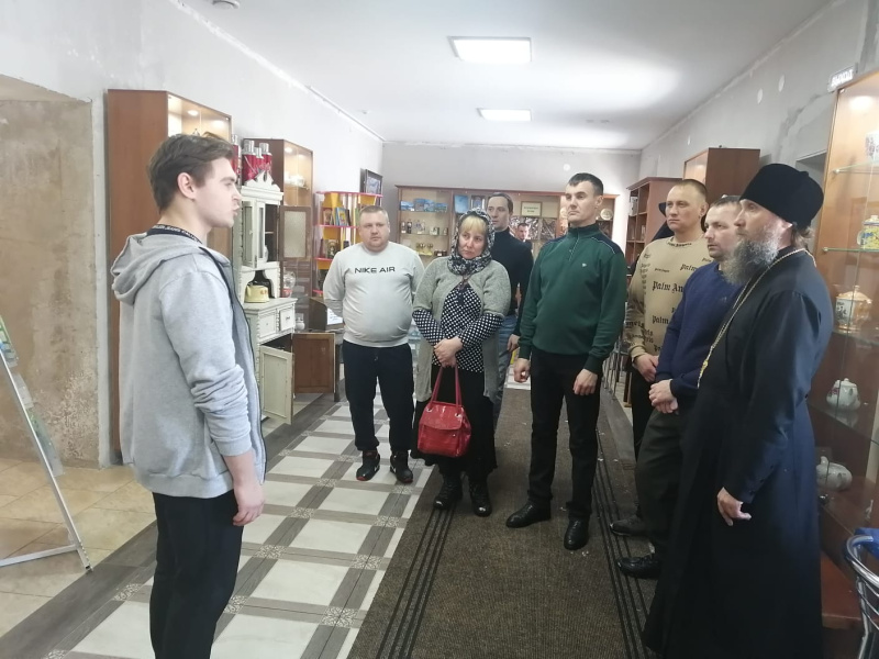 Осужденные Исправительного центра приняли участие в Чине прощения в Казанском храме города Бийска 