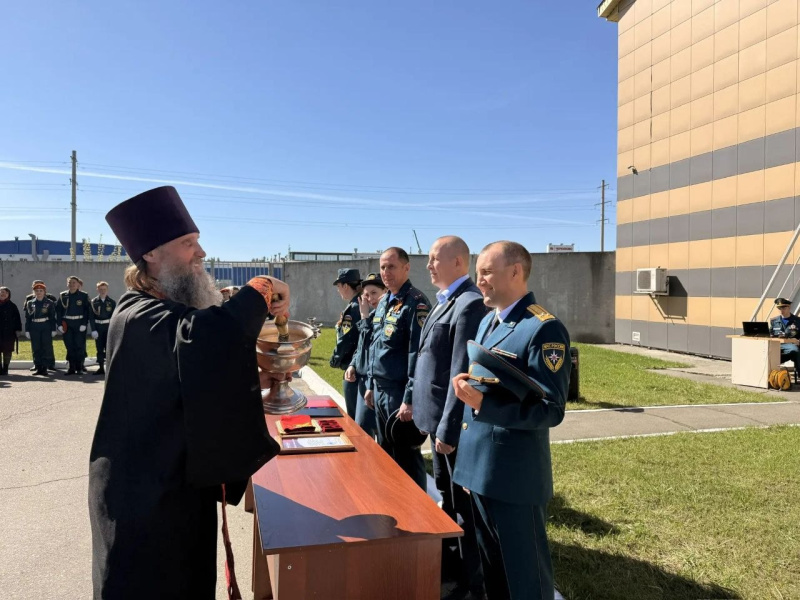 Руководитель отдела по взаимодействию с вооруженными силами и правоохранительными органами принял участие в праздновании Дня пожарной охраны Российской Федерации