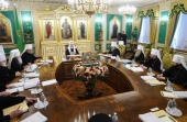В Москве состоялось заседание Священного Синода Русской Православной Церкви