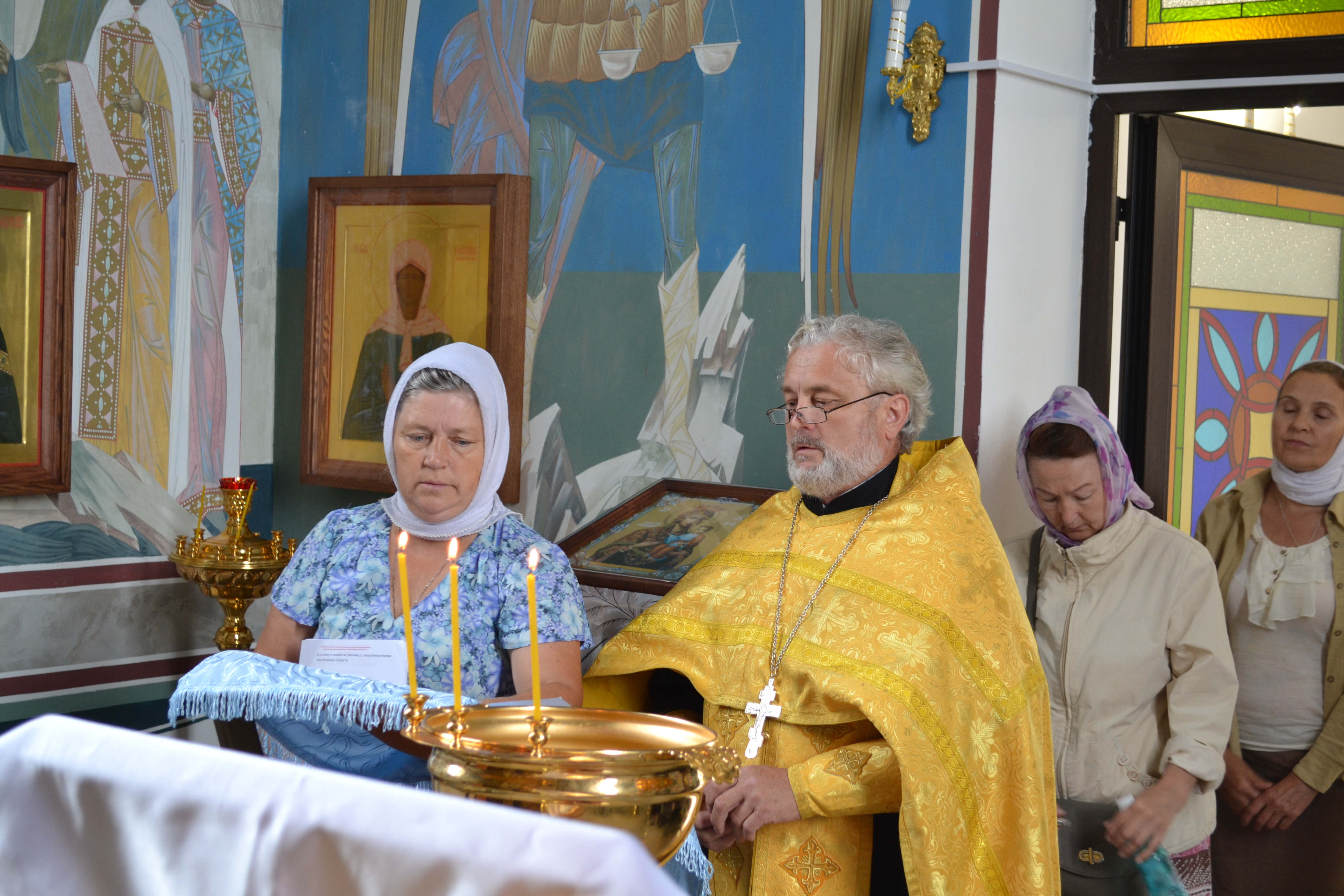 Престольный праздник отметил храм на маральнике "Каимское" Алтайского района 