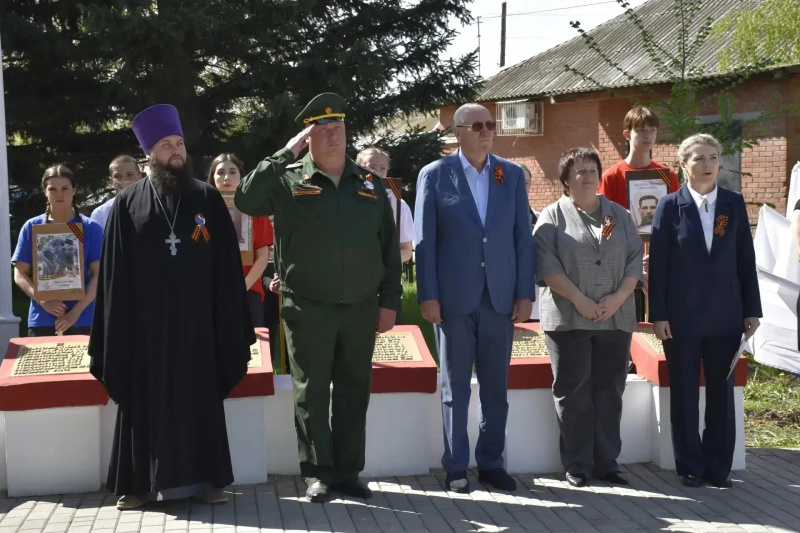 Благочинный Зонального округа принял участие в праздновании Дня Победы в селе Зональное 