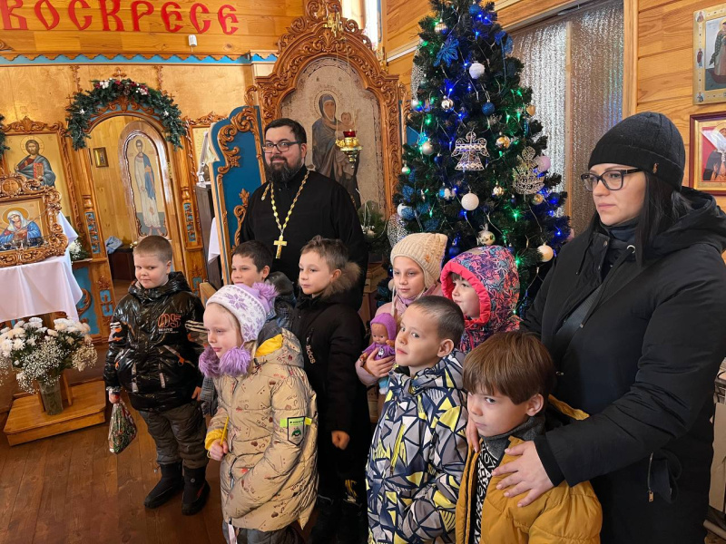 В храме иконы Божией Матери «Умиление» города Бийска прошла экскурсия для школьников  