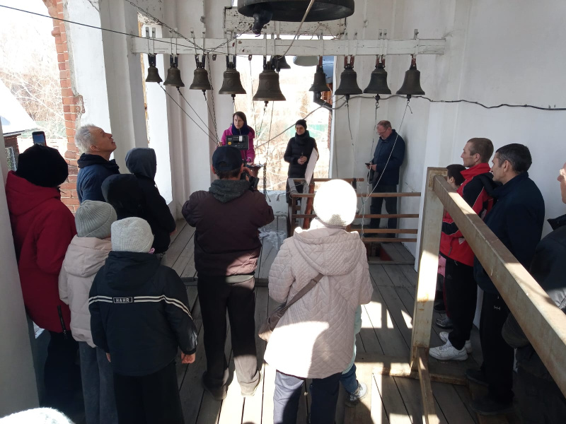 В субботу Светлой седмицы группа осужденных Исправительного центра приняла участие в проведении программы «На волне колокольного звона» 