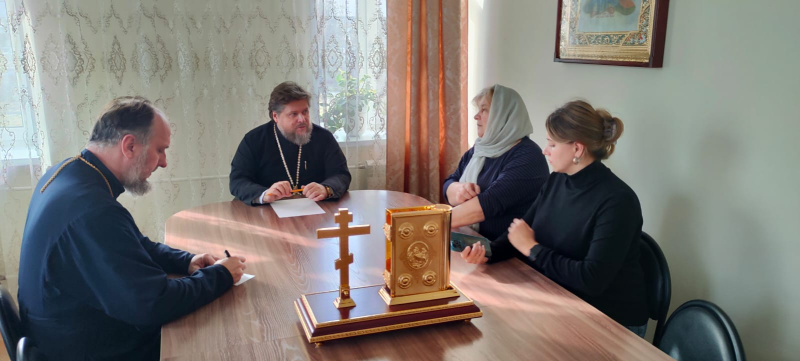 В Бийском епархиальном управлении прошло совещание по празднованию Дня народного единства